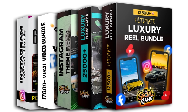 Get The Ultimate 12500+ Luxury Reel Bundle Now!